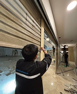 Rolling door one sheet